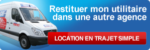 Restituer mon utilitaire dans une autre agence avec Rent A Car